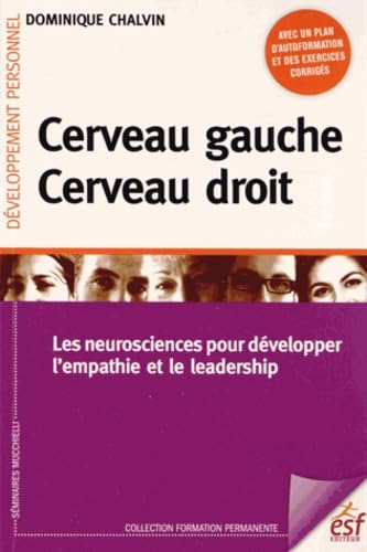 Couverture : Cerveau gauche – Cerveau droit par Dominique Chalvin