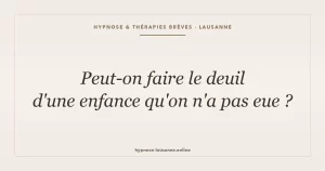 Deuil traumatique