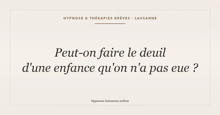 Deuil traumatique