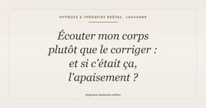 Anxiété : et si écouter son corps valait mieux que le corriger ?