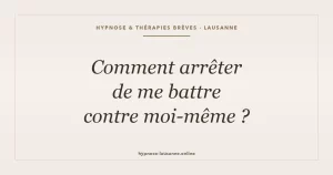 Comment faire la paix avec la part de soi qui nous juge ?