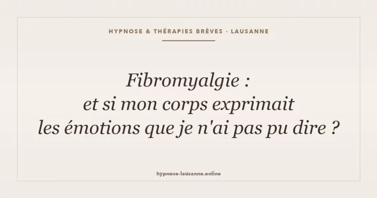 Fibromyalgie