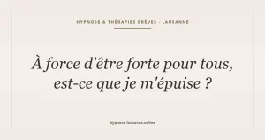 Le mythe de la femme forte