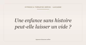Négligence émotionnelle : une enfance sans histoire qui laisse un vide