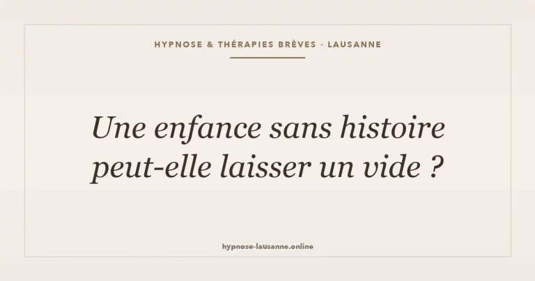 Négligence émotionnelle : une enfance sans histoire qui laisse un vide
