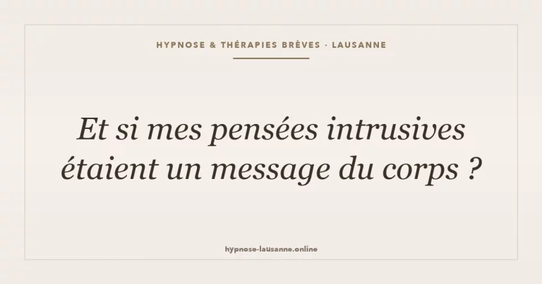Pensées intrusives