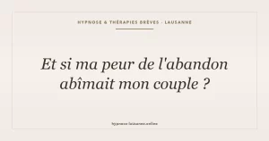 Peur de l'abandon