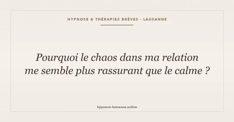 Relation toxique familière