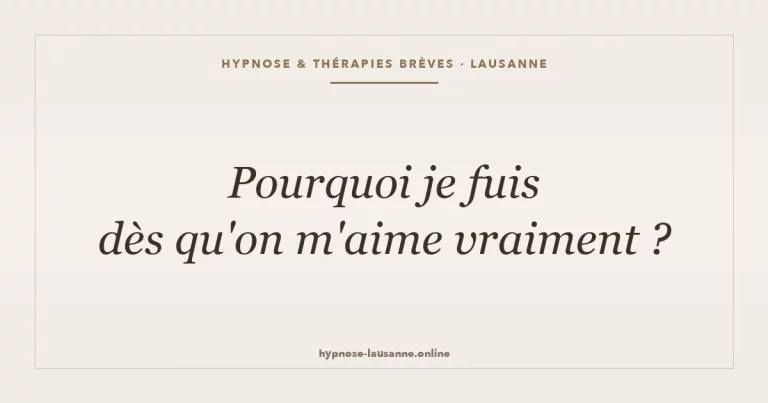 Repousser l'amour