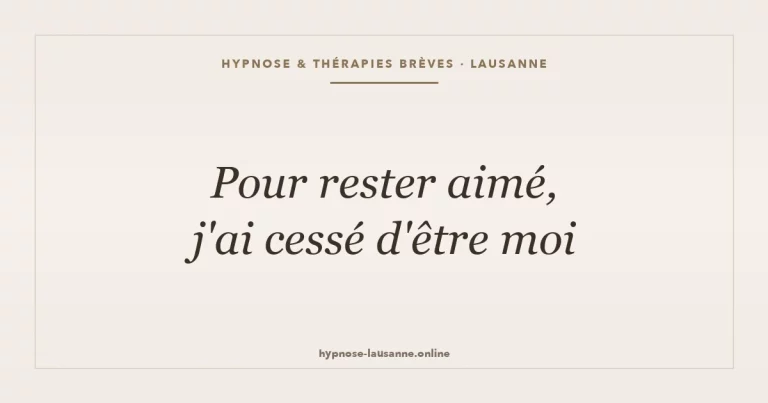 Pourquoi je m'oublie toujours pour les autres ?