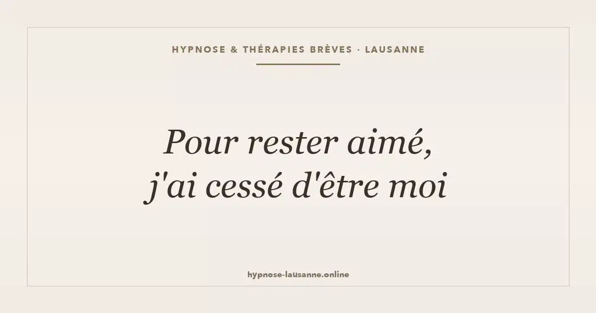 Pourquoi je m'oublie toujours pour les autres ?