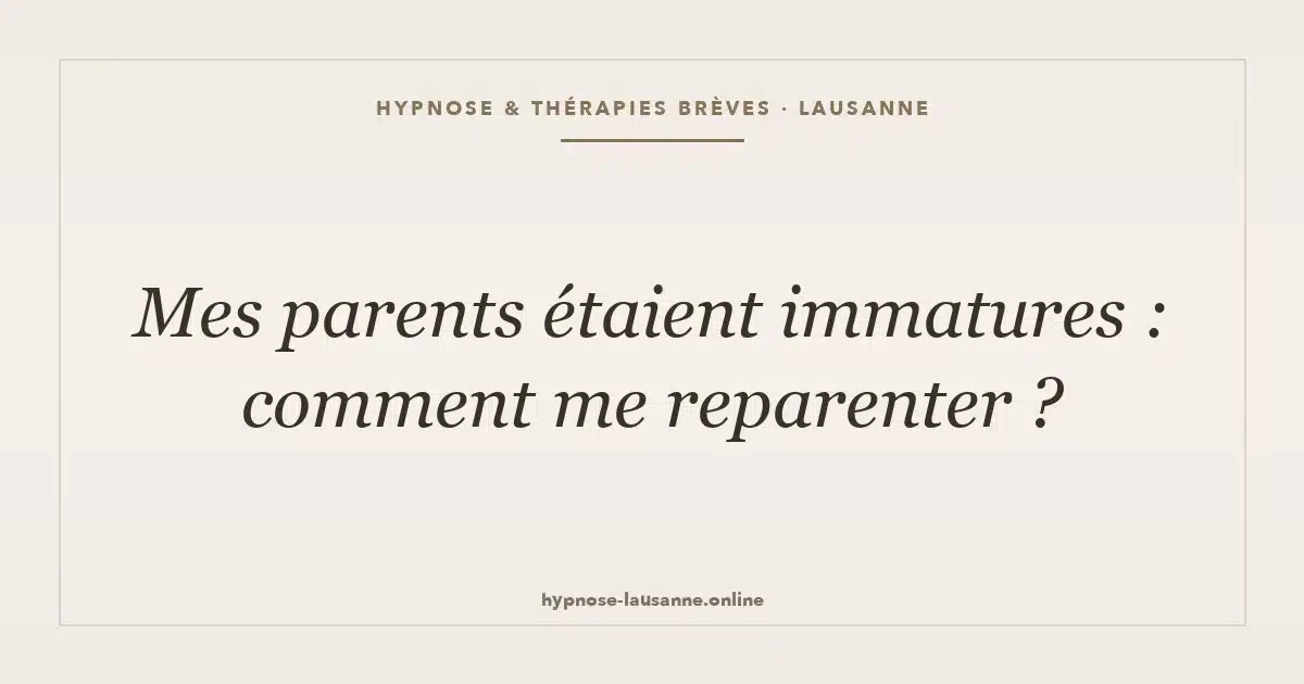 Se reparenter