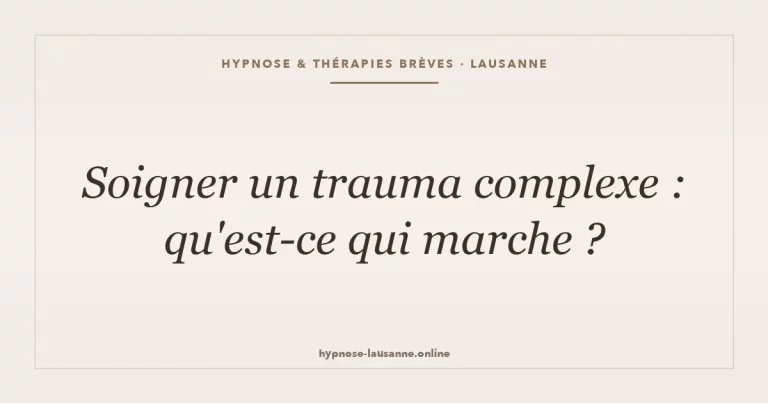 Trauma complexe