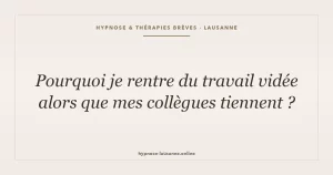 Quand le travail rouvre les blessures de l'enfance