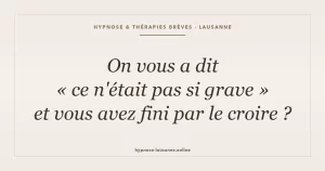 tu-exageres-entourage-minimise-souffrance
