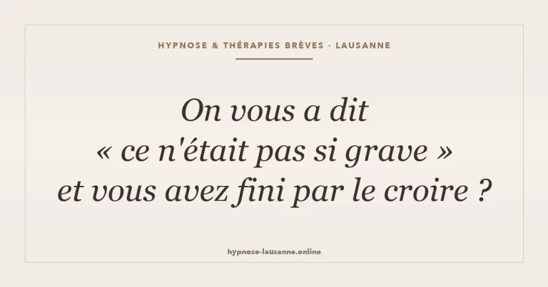 tu-exageres-entourage-minimise-souffrance