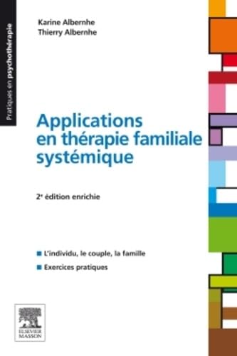 Couverture : Applications en thérapie familiale systémique par Karine Albernhe, Thierry Albernhe