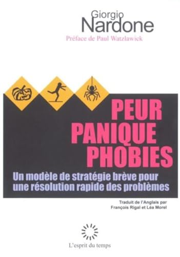 Couverture : Peur, panique, phobies par Giorgio Nardone
